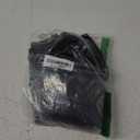 PRETTYGARDEN Blouses for Women Dressy Casual 2025 Spring Summer Business Office Tops Cap Sleeve Textured Cute Work Shirt (Large, Black)