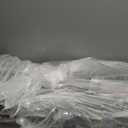 Bigzzia Clothes Drying Rack Folding Drying Rack Clothing 4 Tier Clothes Horses Rack Stainless Steel Laundry Drying Rack with Two Side Wings Grey (Gray)