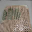 RESARE Waffle Bath Mat for Bathroom, Super Absorbent Bathroom Rugs Non Slip Machine Washable, Ultra Soft Quick Dry Boho Bath Rugs with Tassels for Floor, Upgraded Bordered Design, 24"x36" Brown