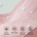 Bedsure 100% Cotton Throw Blanket for Spring Summer, Ultra Soft Waffle Weave Pink Blanket for Couch Sofa Chair, Thin Lightweight Breathable Bedding Gifts for Women, Girls, Teens, 50"x70", Throw Xl