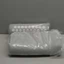 ProsourceFit Acupressure Mat and Pillow Set for Back/Neck Pain Relief and Muscle Relaxation, Grey