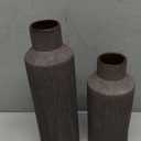 Farmhouse Vase for Home Decor, Ceramic vase Set of 2.Vintage Flower Vase Suitable for Home Decor, Living Room, Shelf Decor, Dining Table Decor.