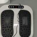 ROTAI Shiatsu Foot Massager Pain Sore Feet Calves Relief Vibration and Rotation Acupressure Systems Improve Circulation Electric Device with Remote Control White
