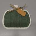 HH 6.6in Table Decor Pumpkin Sweatr Green