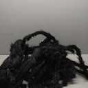 2 Pcs 12 Ft Halloween Giant Inflatable Spider, Realistic Large Scary Hairy Spider for Halloween Decorations Indoor Outdoor and Yard Creepy Dcor