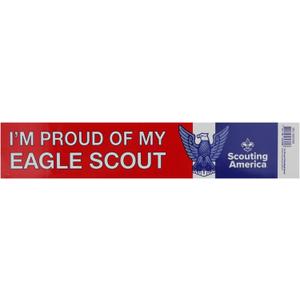 Scouting America Sticker I'm Proud of My Eagle Scout