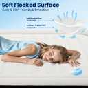 CHERIMOR Air Mattress Queen with Built in Pump, Inflatable Blow Up Mattress 18" Raised, Multi-Layer Leakproof, Heavy-Duty Support 800 lbs, Air Bed Queen Size for Home Guests Camping, 3-Min Inflation
