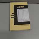 Mothca 2 Pack Matte Glass Screen Protector for iPhone 15 [6.1 inch] + 2 Pack Camera Lens Protector, Anti-Glare & Anti-Fingerprint Case Friendly Tempered Glass Film, Bubble Free, Smooth as Silk