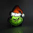 Allenjoy Christmas Xmas Light USB Decorative Lightbox Night Light