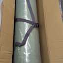 CYMULA Memory Foam Camping Mattress Pad, CertiPUR-US Sleeping Mat, Portable Roll Up Mattress for Adults, Camping Bed Pads for Sleepover, Car Bed with Travel Bag (Full-75x54x3", Green)