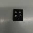 Jeep Logo Black Finish Valve Cap Covers  (Black B)