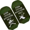 4 x Stocking Stuffers for Men Teen Boys Adults Funny Socks Christmas Birthday Gaming Gifts for Men Dad Boyfriend Son Him (Green)