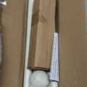 Antique White Curtain Rods for Windows 48 to 84 Inch, 1 Inch Boho Decorative Vintage Drapery Rod with Antique White Finials, Adjustable Heavy Duty Rustic Farmhouse Spliced Metal Curtain Pole