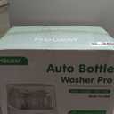 MOLWAYUpgradedBaby Bottle Washer, Sterilizer and Dryer, All-in-One Pro Cleaning Machine for Bottles, Pump Parts & Baby Essentials, Effortless Care, Replaces Hand Washing (White)