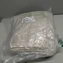 RYB HOME Linen Textured 100% Blackout Curtains for Bedroom, Insulating Energy Saving Window Curtains for Living Room Dining Patio Sliding Glass Door, Wide 52 x Long 90 inch, Beige, 2 Panels