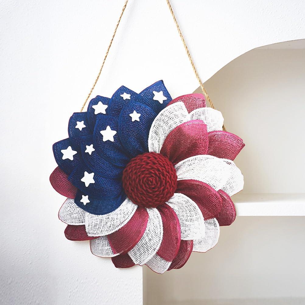 Independence Day Wooden Sign, Patriotic Wood Decor, Holiday Theme Wall Sign