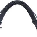 Aramox Overflow Drain Pipe, Bathtub Overflow Drainer Concealed Flexible SPA Bathtub Overflow Drain Pipe for Kitchen Bathroom