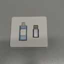 Apple MFi Certified 128GB Flash Drive for iPhone Thumb Drive Photo Stick, USB Memory Stick iPhone Flash Drive for Photos Videos, High Speed Jump Drive Compatible for iPhone/iPad/Android/PC (Blue)