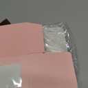 Affrolling 50 Set Pink Candle Gift Box Transparent Gift Packaging Box Bulk for 4-10 oz Candles with Thank You Tag Hemp Rope for Valentine's Day Wedding Birthday Party Favor, 3.35x3.35x3.94 Inch