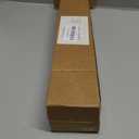 ENJOYBASICS No Drill Curtain Rods for Window 28 to 60 Inches, 5/8 Inch Diameter Renter Friendly Drapery Rod with Adhesive Brackets without Drilling, Adjustable from 27 to 65 Inches, Gold