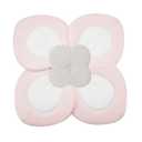 PandaEar Baby Bath Pad for Infant Newborn | Soft Flower Petals for Sink Bathtub Essentials Shower Gift (Pink)