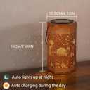 Turtles Solar Lantern Outdoor Waterproof - Mothers Day Gifts for Mom Grandma - Birthday Day Gifts for Women, Garden Decor Solar Lights Outdoor