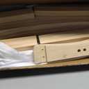 Moses Basket Stand, Bassinets Stand, Wooden Rocking Moses Baskets Stand for Baby Bassinets, Mose Basket Bassinet Stand Adjustable Bassinet Rocker with Wheels