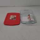 Pyrex Easy Grab 3-Quart Oblong Baking Dish, Red Lid, 9" x 13"