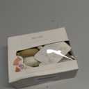 Moonkie Silicone Baby Sippy Cups | 3 Stages Training Cup Straw Cup for Infants Toddlers and Kid | 4 oz 2Pack (Croissant + Ivory)