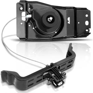 A-Premium Steel Spare Tire Carrier Spare Wheel Hoist with Cable Compatible with Chrysler Town & Country 2009-2016, Dodge Grand Caravan 2009-2018, Ram C/V 2012-2015