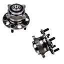 KUSATEC 512353 2pcs Rear Wheel Bearing and Hub Assembly Compatible with for Honda Accord 2008-2012, Acura TSX 2009-2014, 5 Lug w/ABS