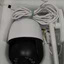 FOSCAM Solar Security Cameras Wireless Outdoor, 4MP 5000mAh Battery Powered WiFi Camera for Home Surveillance with Spotlights,Remote PT Control,PIR Human Detection,Color Night Vision,2-Way Audio,IP65