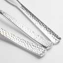 Supernal 300pcs Silver Plastic Forks,Premium Disposable Forks Polished,Special Hammered Design,Perfect for Big Party,Wedding and Any Catering Events,Perfect for Birthday,Party,Wedding