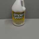 Simple Green 73434010 14010 Industrial Cleaner & Degreaser, Concentrated, Lemon, 1 gal Bottle, 128 Fl Oz (Pack of 1) (Transparent)