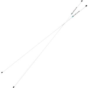 SuperStroke Golf Alignment Sticks 45" Fiberglass Rods, Full Swing Training Aid Kit, Help's with Posture Correction and Shot Accuracy, Blue (Set of 2) (White)