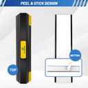 ROBLOCK (New Upgrades) 24" 2 Pcs Heavy Duty Parking Aid for Garage Walls, Parking Gadgets Protects Car, Parking Stopper Easy to Install 2 Packs, 24" L x 3.7" W x 1.8" H