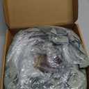 Fudios Lighted Twig Eucalyptus Garland 6FT 96 Warm White LED Battery Operated with Timer for Mantle Fireplace Wedding Party Spring Bedroom Decoration Indoor Outdoor Use