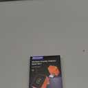 Wireless CarPlay Adapter for iPhone Android Auto Mini Wired to Wireless Apple Car Play Adapter Plug & Play Compatible for iPhone iOS 10+ Android 11+ with After 2016 Cars (Orange)