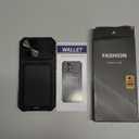 SSLOTSCASE for iPhone 17 Pro Max Case with Card Holder & Kickstand & Slide Camera Lens Cover & Camera Stand & Wallet, Military-Grade Heavy Duty Phone Case Cover for iPhone 17 Pro Max 5G 2025, Black