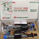 Fluidmaster 400H-5003 Performax Universal Toilet Fill Valve with Tank and Bowl Water Control 2-Pack, Blue