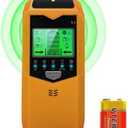 Stud Finder Wall Scanner, 5 in 1 Stud Detector with HD LCD Display for Center and Edge of Wood Metal AC Wire