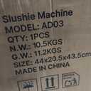 Slushie Machine, No Ice Needed Slushy Maker for Home, Real-Time Temp Display, Frozen Drink Maker with 6 Preset Programs for Ice Cream, Frapps, Milk Shake and More, Black, 1 Pack+3Modes