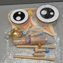 Stoie's Owl Drum Set for Babies and Toddlers, Wooden Percussion Musical Instruments for Kids, Eco Friendly, Montessori Educational Toy for Girls and Boys