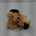 Graduation Puppies With Cap and Diploma 10", Pack of 2