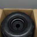 ELANER 16x8-7 ATV Wheels, 3 lug 16x8-7 Tubeless Tires for Kazuma Quad ATV Go Kart UTV 125cc 150cc Off Road Tyres 3 Holes Rim set of 2