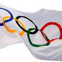 Olympic Flag 3 x 5 Ft 2024 Olympic Games Flag Olympic Decorations