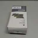 Pack all 3 Pcs Water-resistant Material Zipper Pouch Set, Mesh Zipper Bags for Storage, Travel, Office (Gray) 