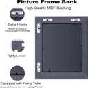 ArtXO 6x8 Picture Frames Brown: Antique Frames Display 8x6 Family Friends Photo for Home Wall Decor - Vinatge Vertical/Horizontal Wall Photo Frame 6x8