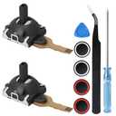 Sedicoca 2 Pack Hall Joystick Replacement for ROG Ally, Hall Joystick Compatible with ASUS ROG Ally Compatible with GPD WIN3 Handheld, Analog Stick Transducer Drift Repair Kit