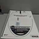KOHLER K-4774-0 Brevia Elongated White Toilet Seat with Quick-Release Hinges And Quick-Attach Hardware For Easy Clean, White